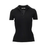 MAX MARA M ribbed wool polo shirt