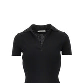 MAX MARA M ribbed wool polo shirt