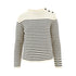 MAX MARA WEEKEND L striped cotton-blend sweater