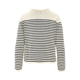 MAX MARA WEEKEND L striped cotton-blend sweater