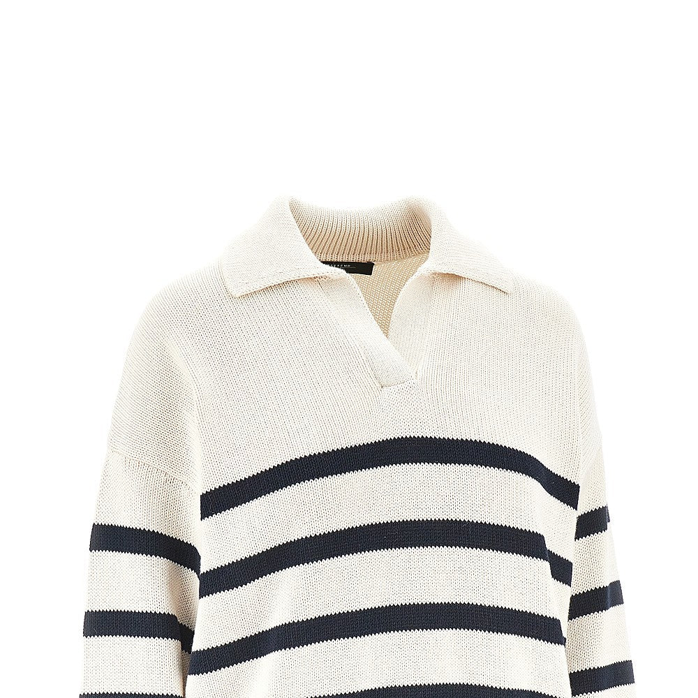 MAX MARA WEEKEND XS striped cottol sweater