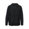 logo intarsia linen sweater