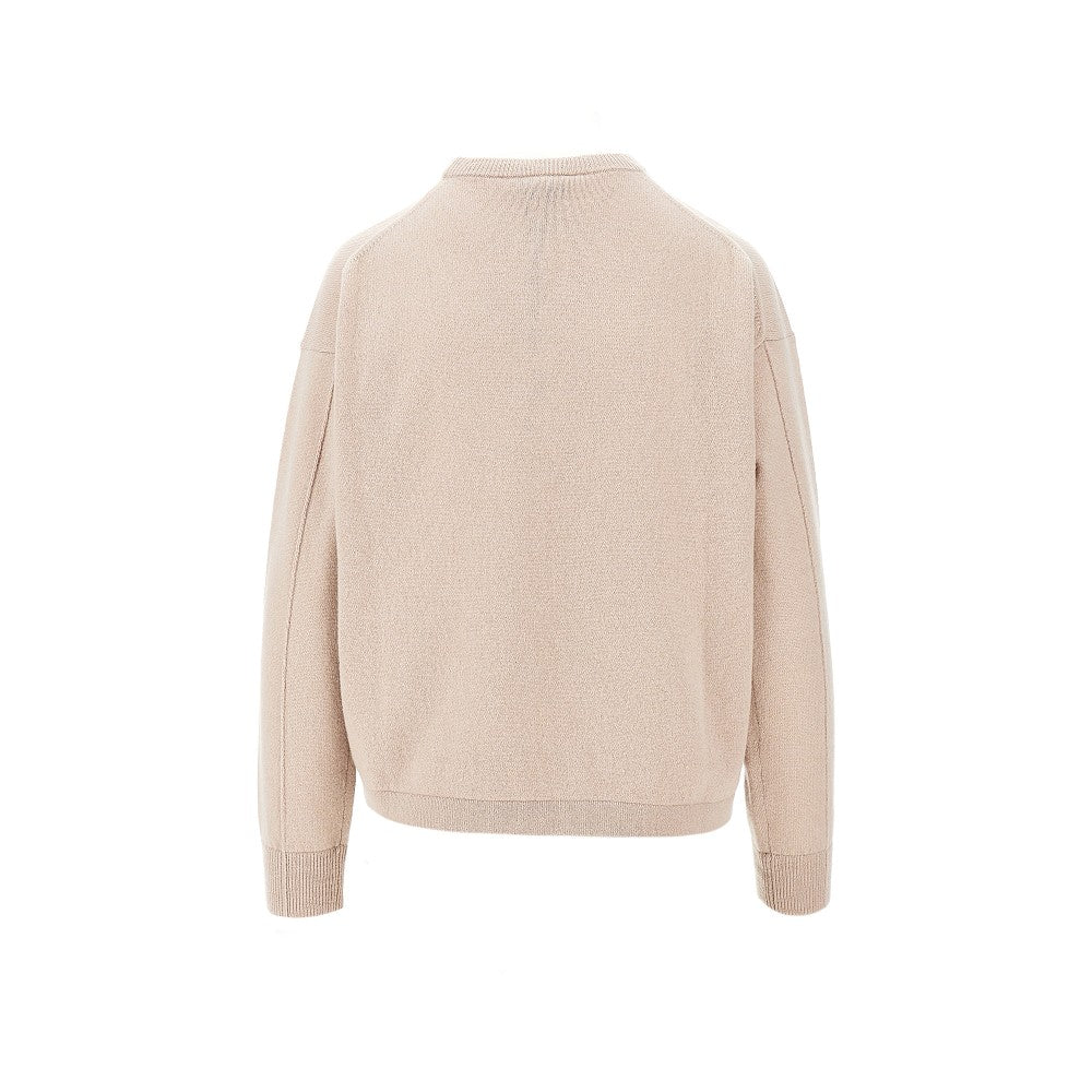 MAX MARA S S wool and cashmere boxy sweater