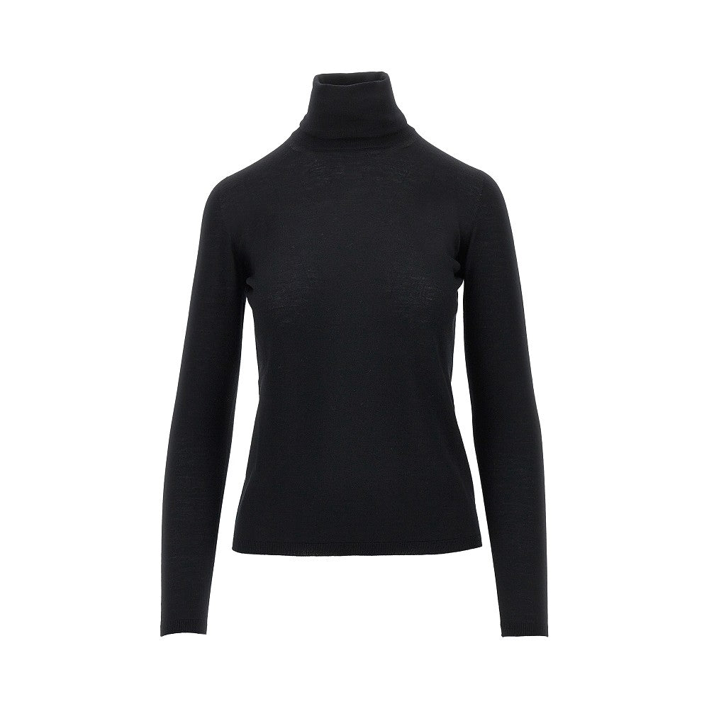 virgin wool knitting turtleneck