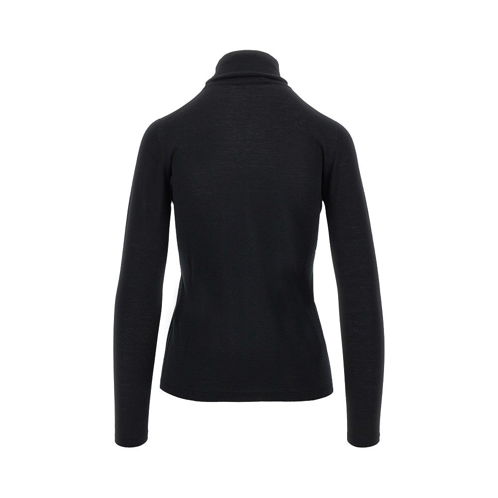 virgin wool knitting turtleneck
