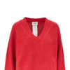 alpaca wool-blend knitted sweater