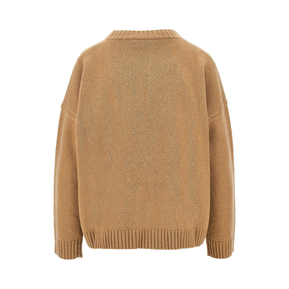 loose cut wool sweater