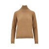 silk and wool-blend knitted turtleneck