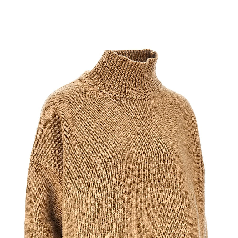 virgin wool knitted sweater