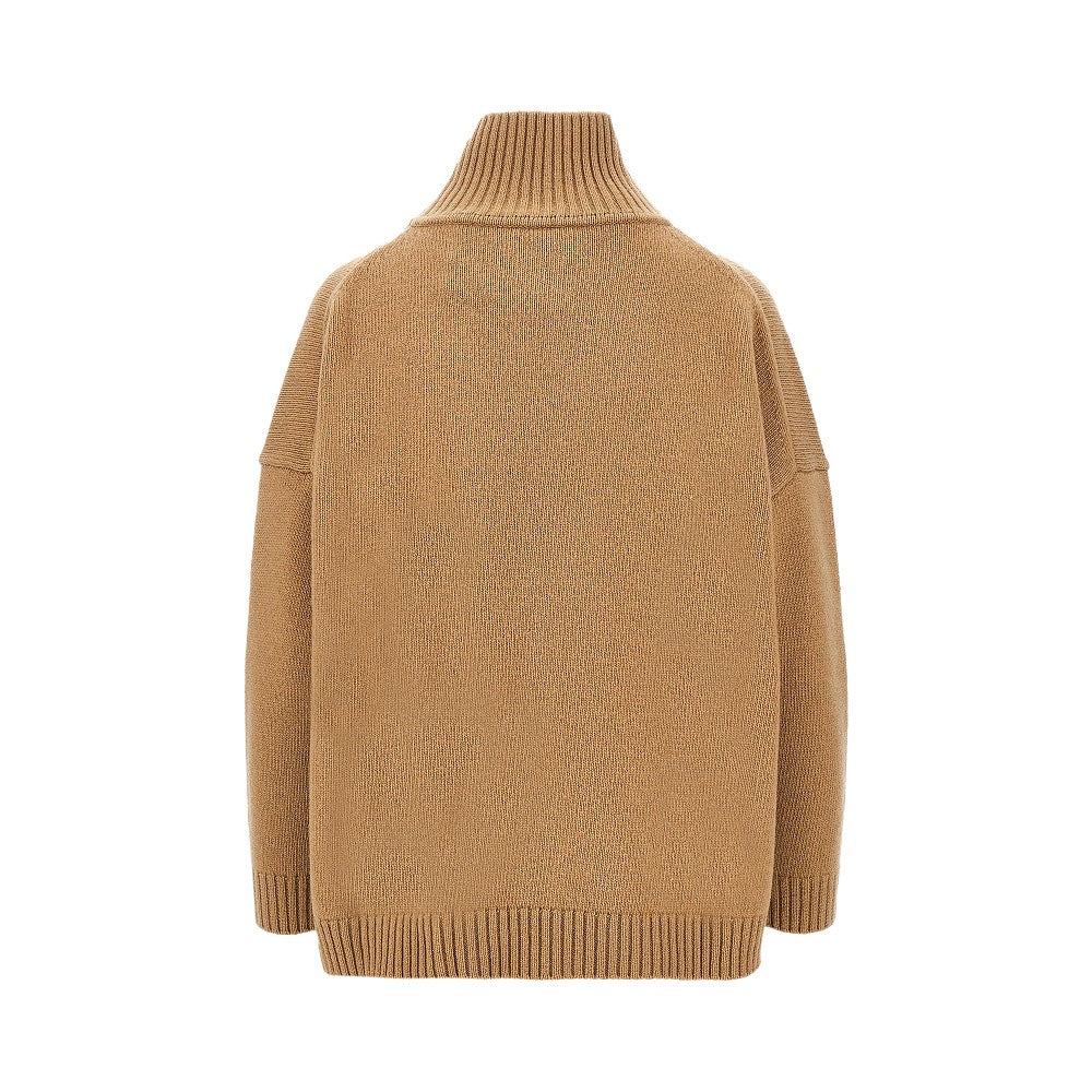 virgin wool knitted sweater