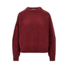 alpaca wool-blend knitted sweater