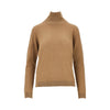 silk and wool-blend knitted turtleneck