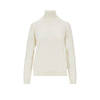 silk and wool-blend knitted turtleneck