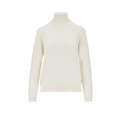 silk and wool-blend knitted turtleneck