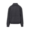 wool and cashmere half-zip sweater