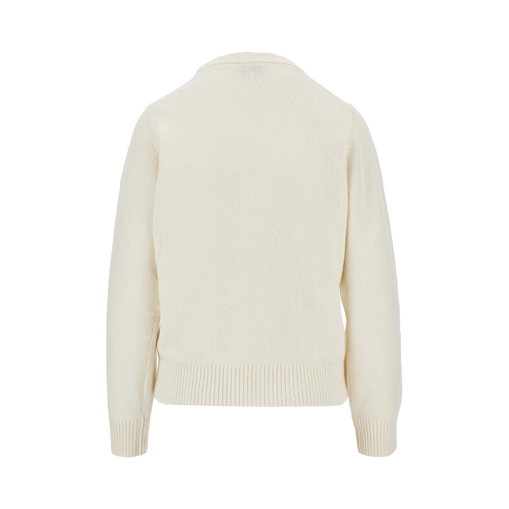 raspberries wool-blend sweater