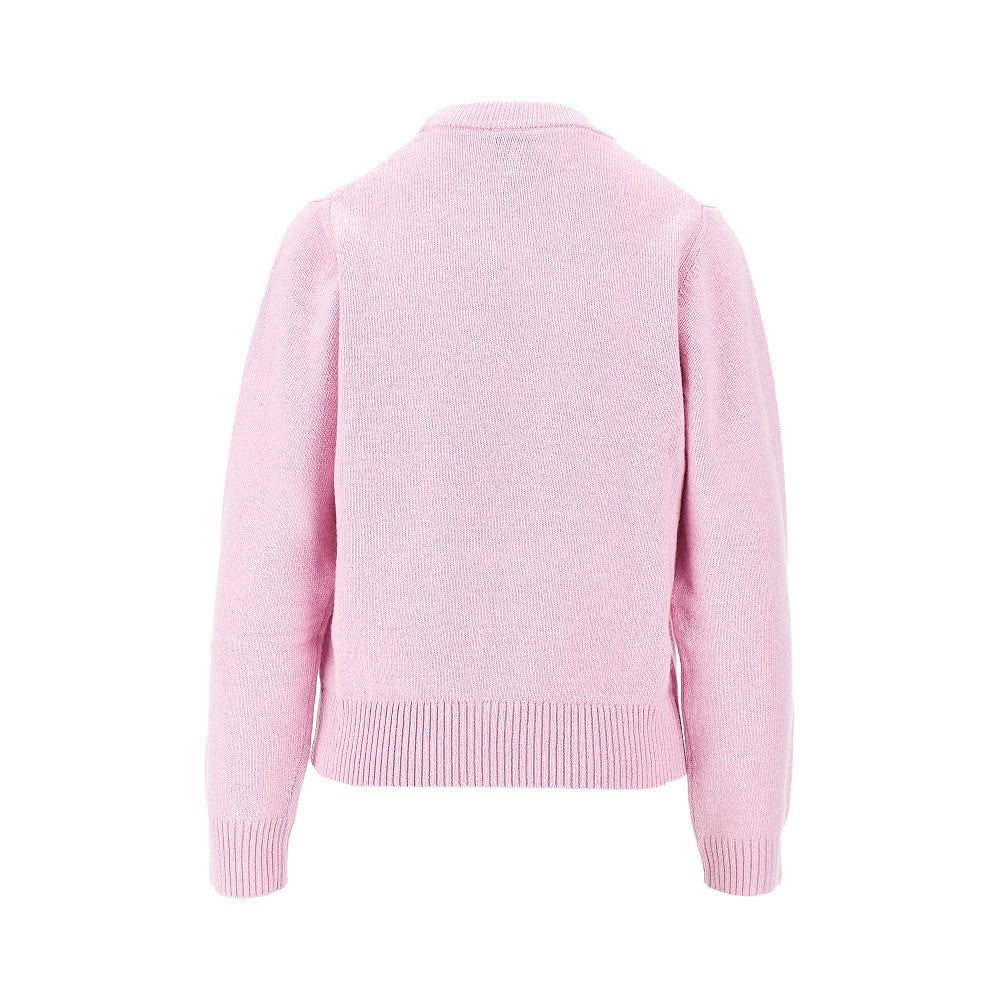 crab wool-blend sweater