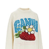 pullover in misto lana strawberry