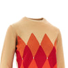 cashmere lozenge sweater