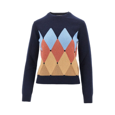 cashmere lozenge sweater