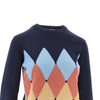 cashmere lozenge sweater