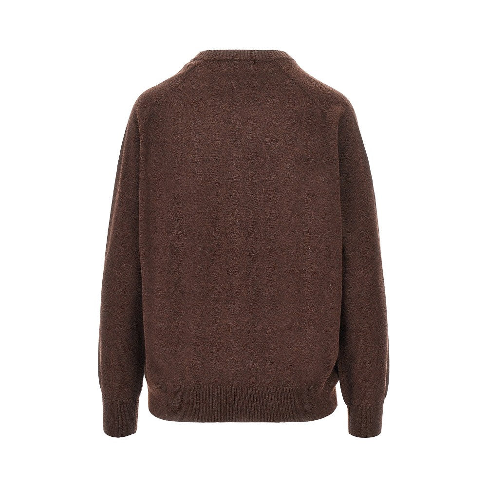 cashmere lozenge sweater