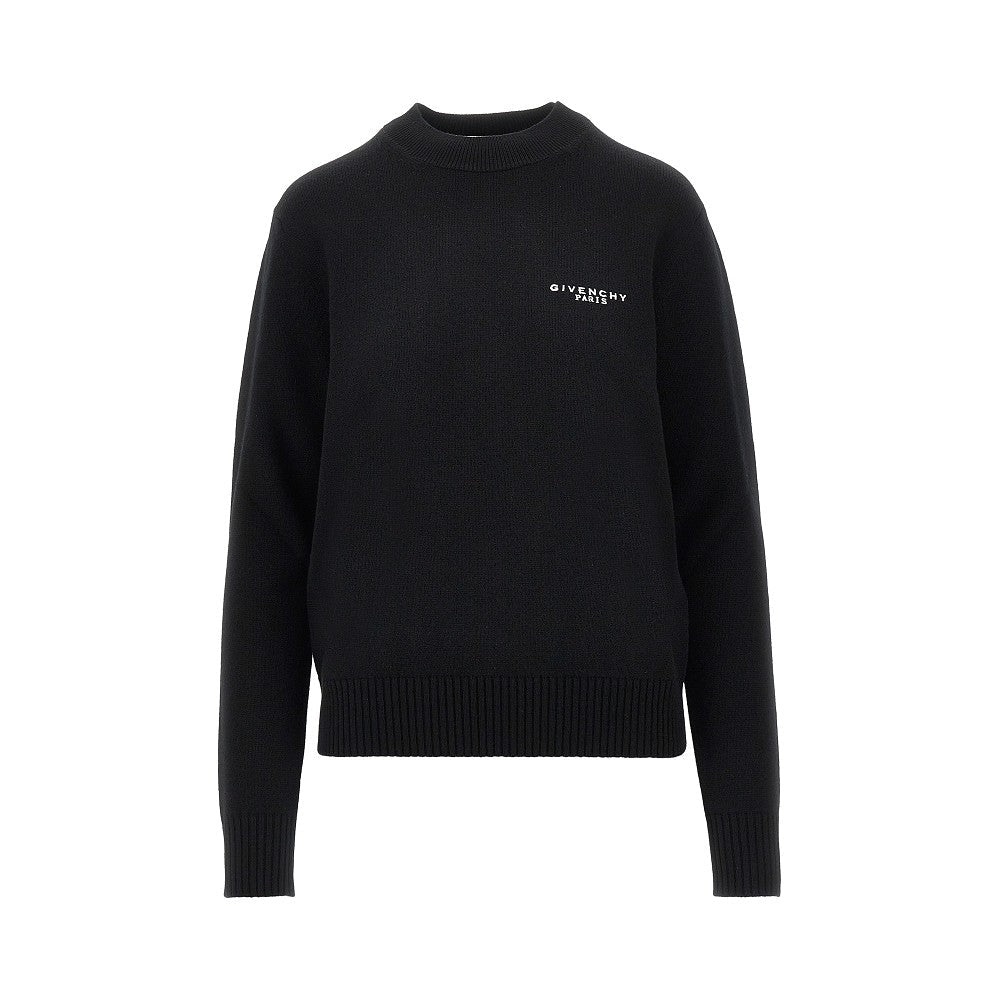 GIVENCHY S cashmere and wool sweater with embroidery