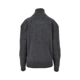 PHOEBE PHILO M padded shoulders sweater