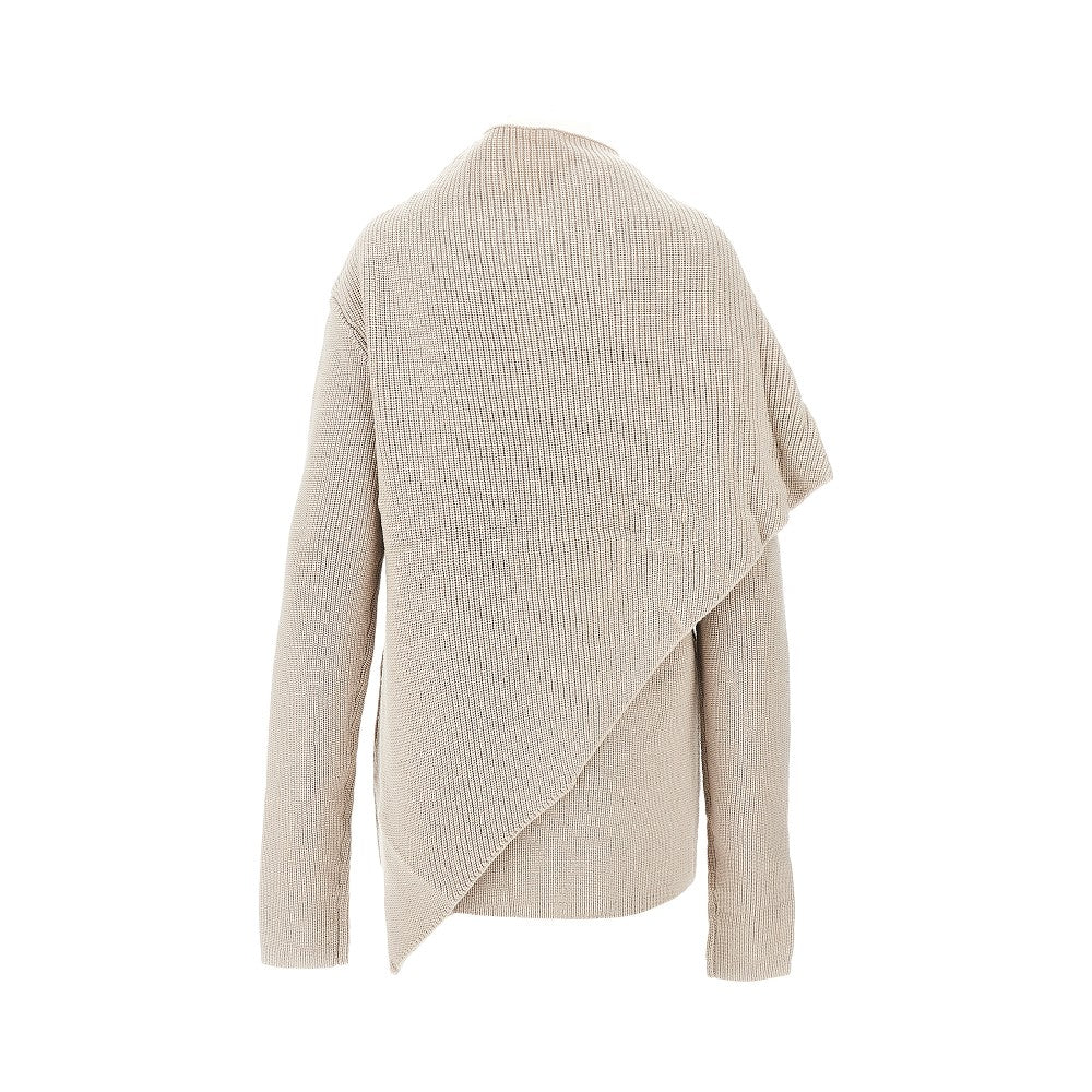 ENTIRE STUDIOS XS-S merino wool wrap sweater