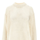 JIL SANDER 36 oversized silk sweater