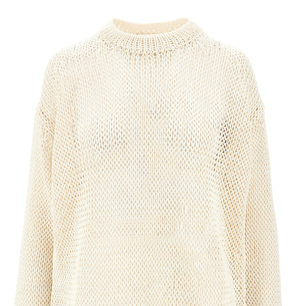 JIL SANDER 36 oversized silk sweater