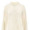 oversized silk sweater