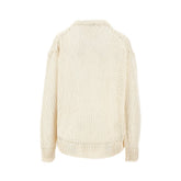 JIL SANDER 36 oversized silk sweater