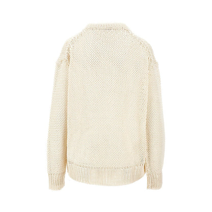JIL SANDER 36 oversized silk sweater
