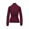 wool sweater with back slash