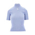 COURREGES M short-sleeved reedition ribbed knit top