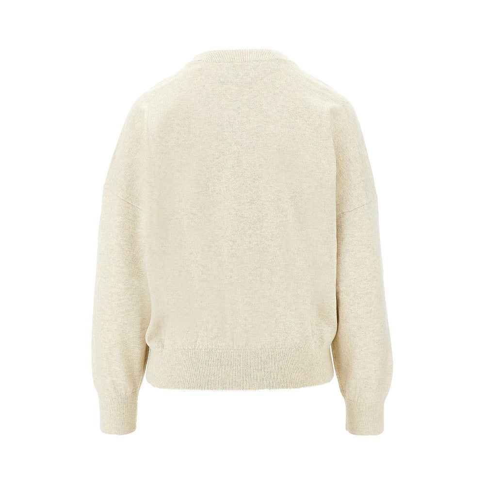 marisans cotton and wool sweater