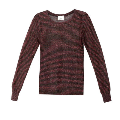 cenaya lurex knit top