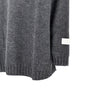 inside-out knit oversized sweater