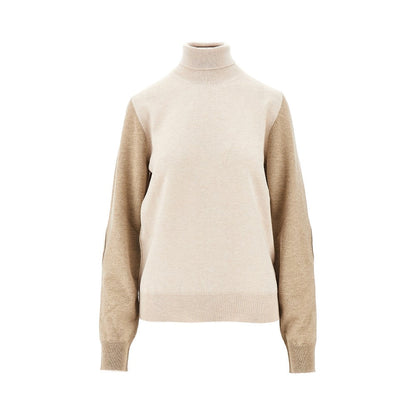 MAISON MARGIELA M two-tone wool turtleneck sweater