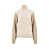 MAISON MARGIELA M two-tone wool turtleneck sweater