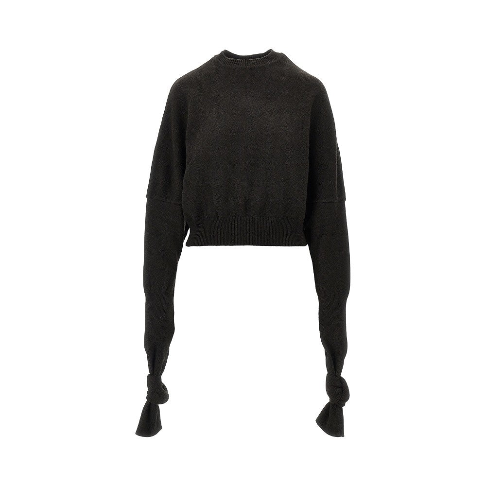 JACQUEMUS 36 fiocco wool and cashmere sweater