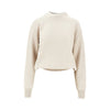 logo intarsia merino wool sweater