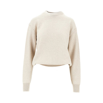 logo intarsia merino wool sweater