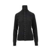LEMAIRE L wool turtleneck cardigan