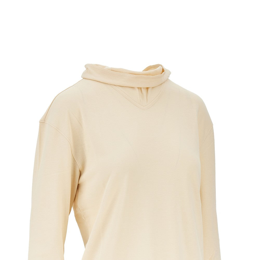 LEMAIRE S jersey crepe foulard top