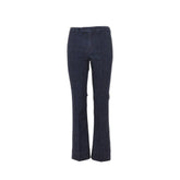 MAX MARA S 42 stretch denim cropped pants