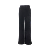 EMPORIO ARMANI 42 velvet palazzo pants