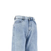 j33 frayed denim pants