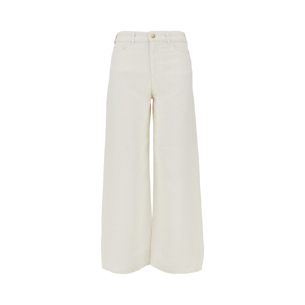 j33 wide cropped leg jeans